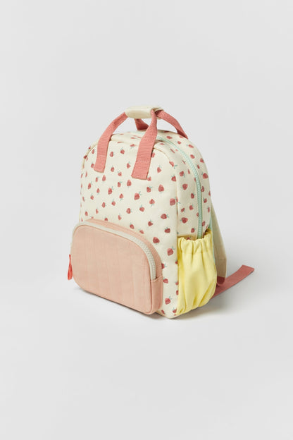 Dopamine Strawberry Schoolbag