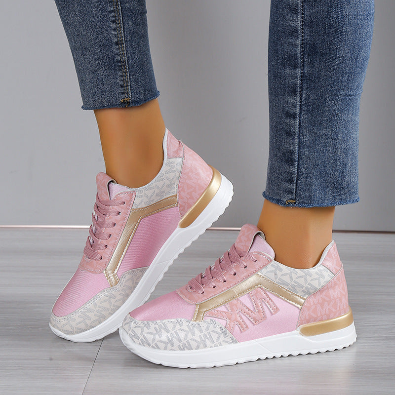 Lace-up Roman Style Sneakers