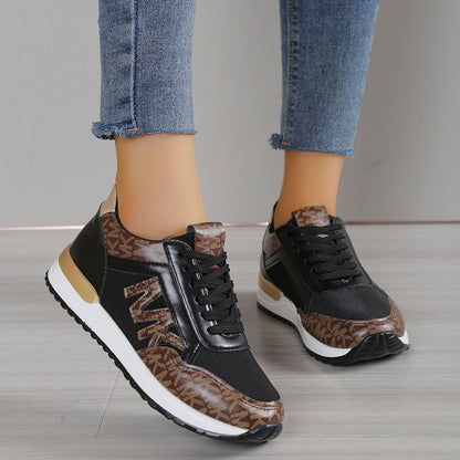 Lace-up Roman Style Sneakers