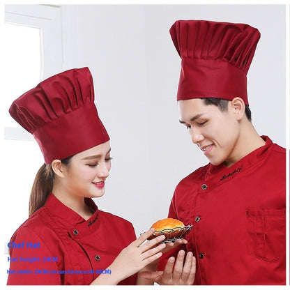 Cotton Hat Restaurant Canteen Chef Work Hat