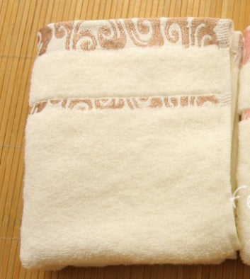 High-Quality Pure Cotton Jacquard Face Towel