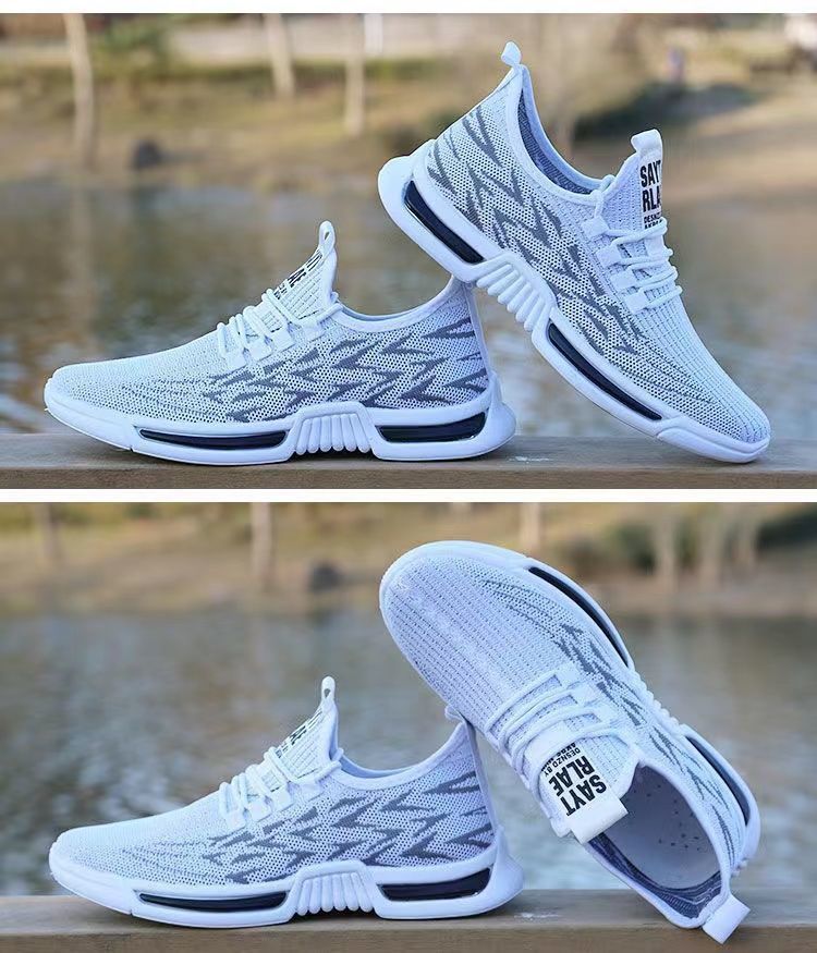 Men's Breathable Mesh Running Fashion Shoes