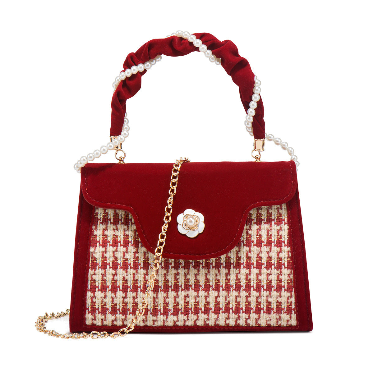 Elegant Red Niche Bridal Bag