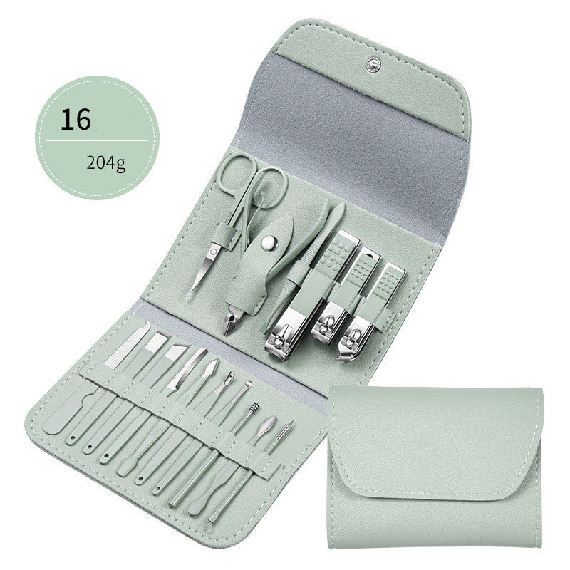 Professional Nail Care Set: Scissors, Clippers, Pliers, Knife