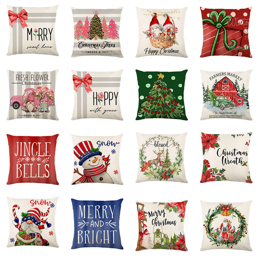 Christmas Snowflake Pillow Covers