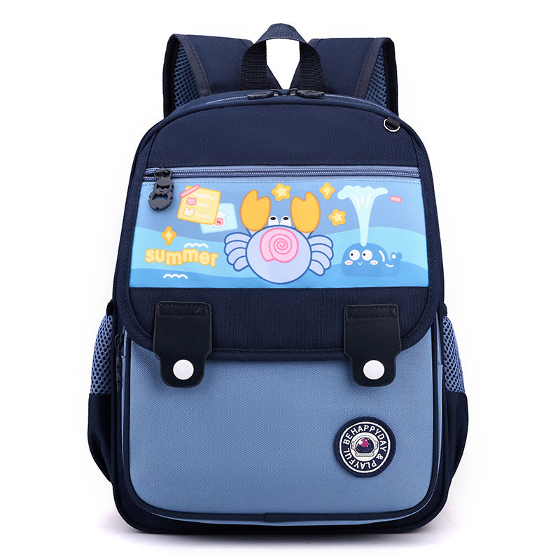 Large Cartoon Primary Backpack for Boys and Girls