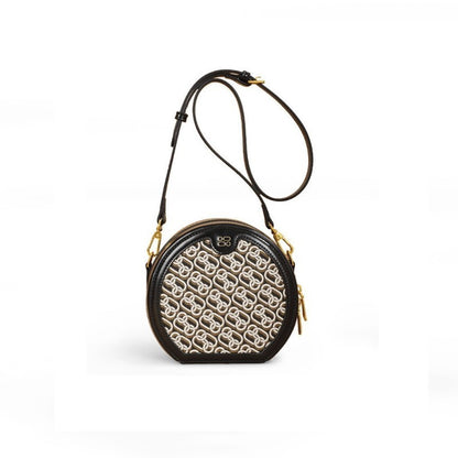 Korean Style Round Niche Phone Crossbody Bag