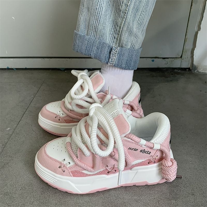 Korean Style Platform Dad Shoes