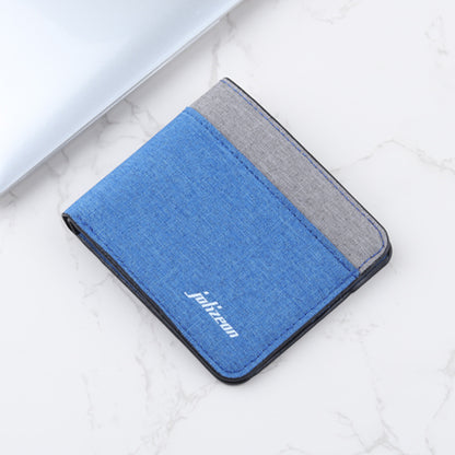 Personalized Trendy Contrast Color Men's Wallet