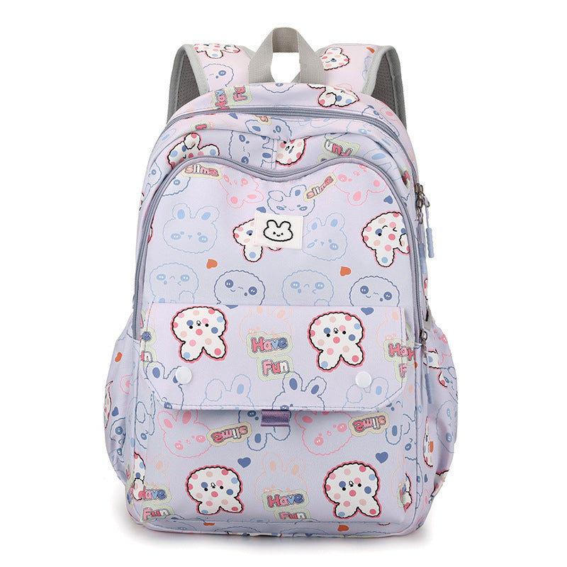 Girls' Multi-layer Primary School Backpack