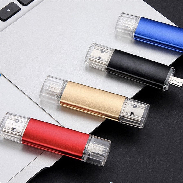 Portable Aluminum Alloy USB 2.0 Drive