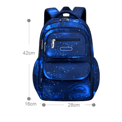 Primary School Student Backpack with Side Refrigerator Compartment