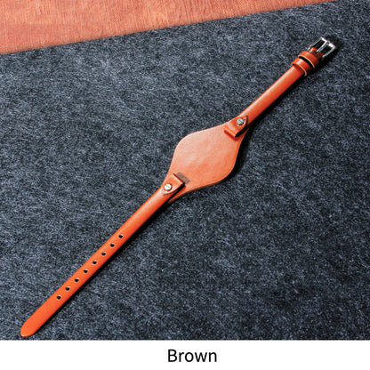 Genuine Leather Cowhide Lady Tray Watch Band