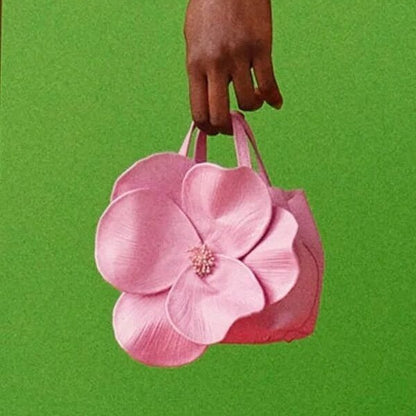 French Petal Flower Tote Bag