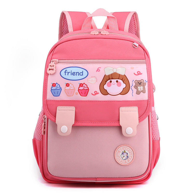 Large Cartoon Primary Backpack for Boys and Girls