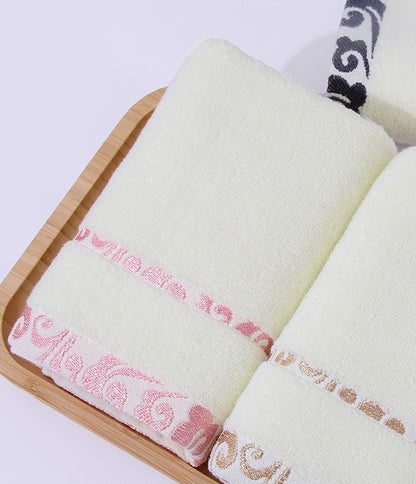 High-Quality Pure Cotton Jacquard Face Towel