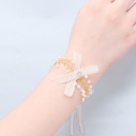 Super Fairy Sisters Children's Hand Flower Bracelet