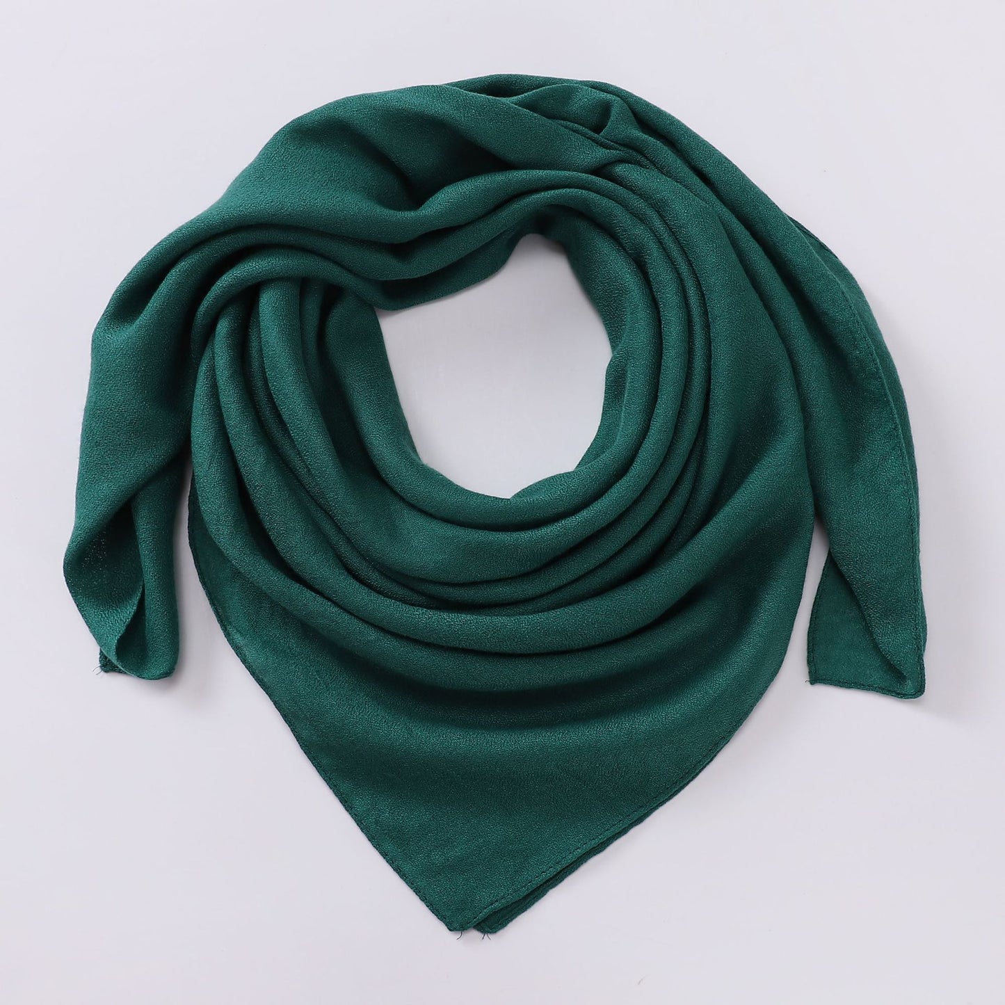 Women's Cotton And Linen Solid Color Retro Artistic Scarf