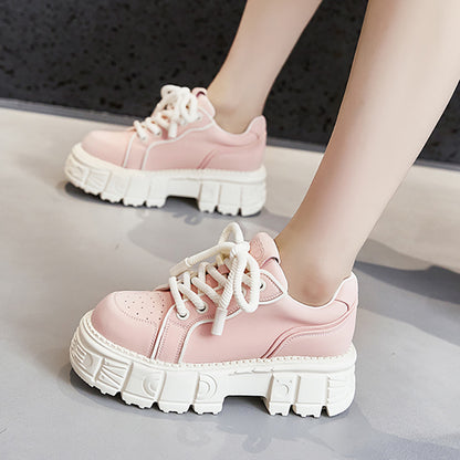 Spring All-Match Leather Muffin Shoes