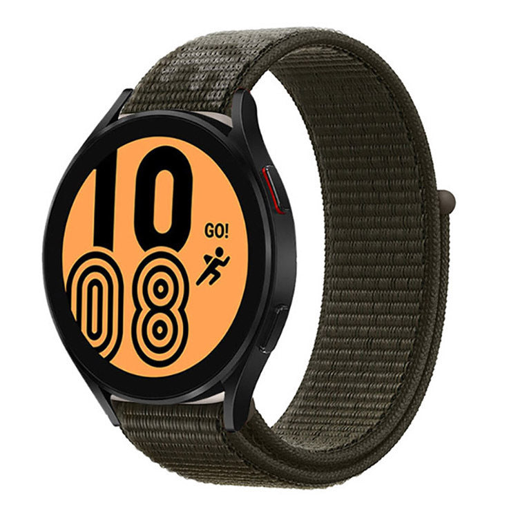 Nylon Loopback Strap for Galaxy Watch Classic4 and Active2