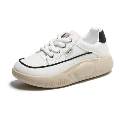 Women's Leather Board Casual Shoes