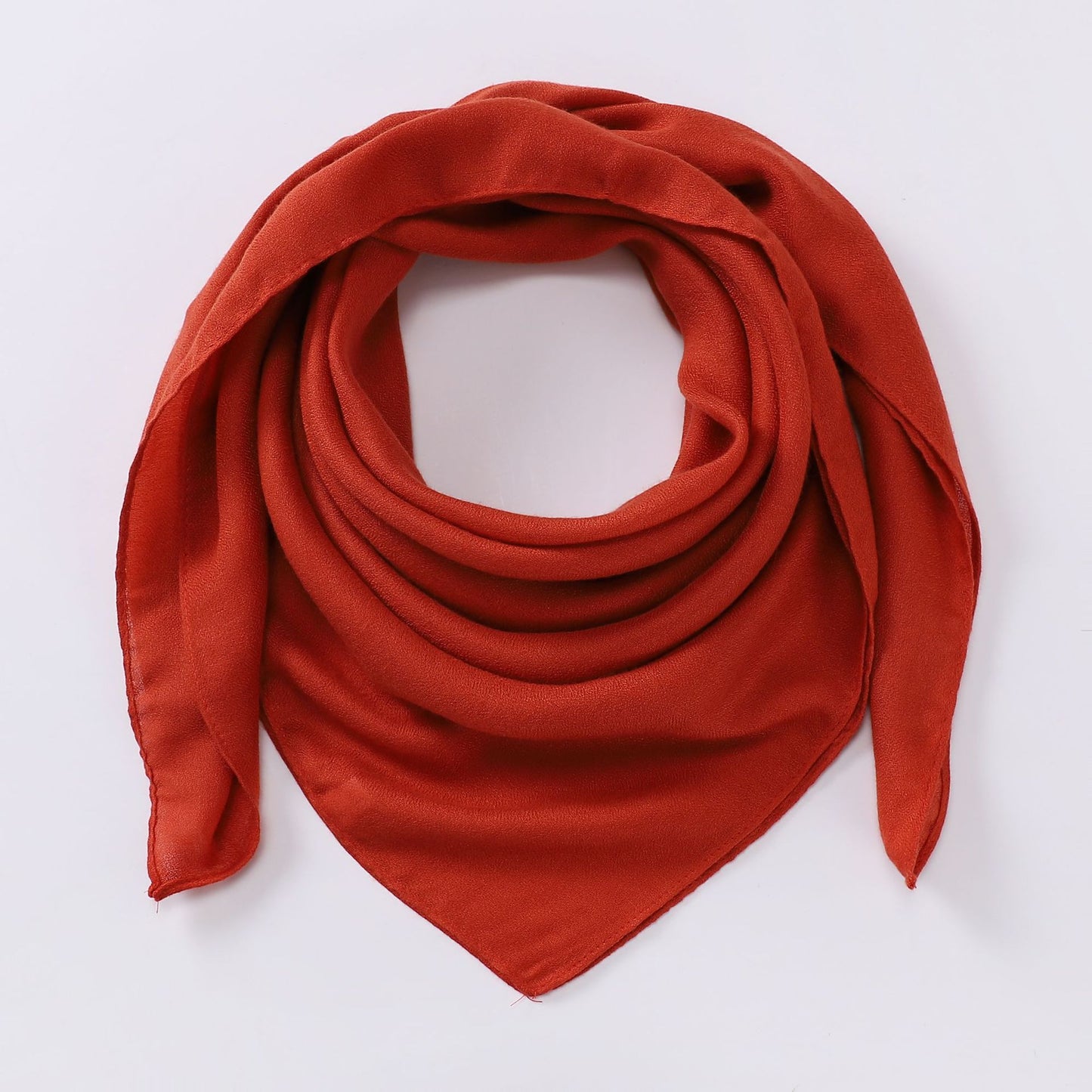 Women's Cotton And Linen Solid Color Retro Artistic Scarf