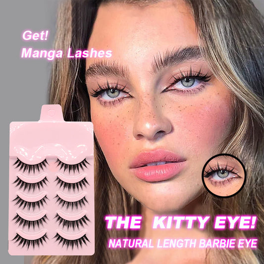 Manga Lashes Set: 5 Pairs