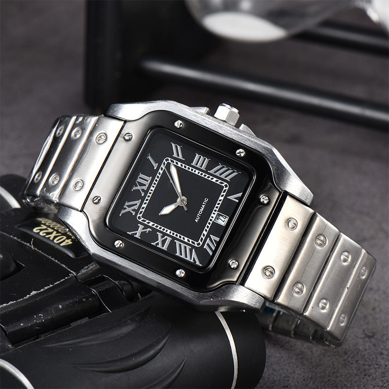 Stylish Personality Quartz Square Watch