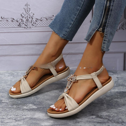 Bohemian Butterfly Platform Sandals