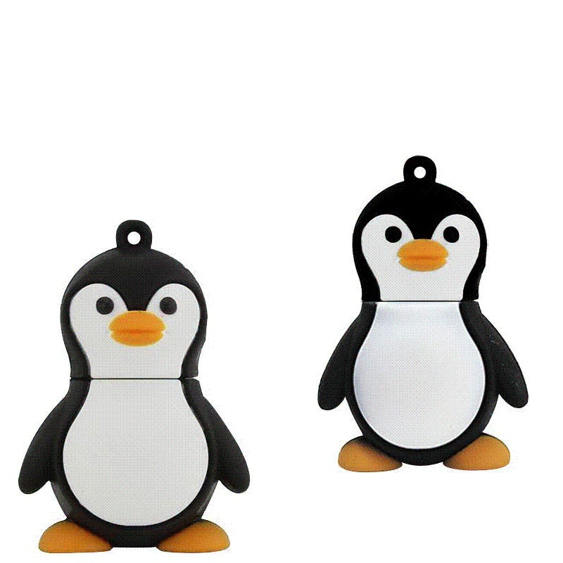 Cartoon Penguin USB Drive 3.0