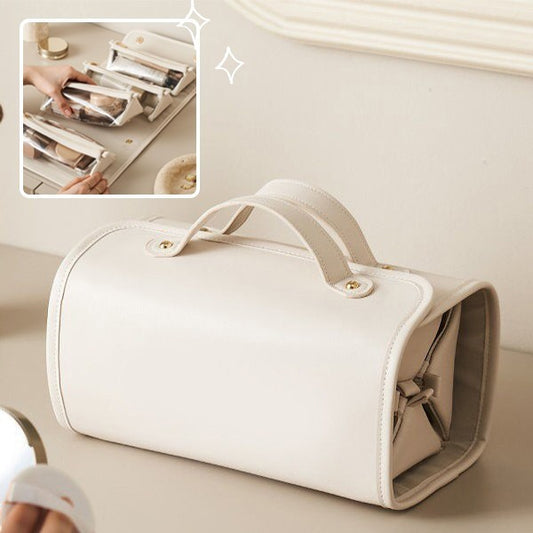 Folding Cosmetic Bag Waterproof Travel Storage for Women