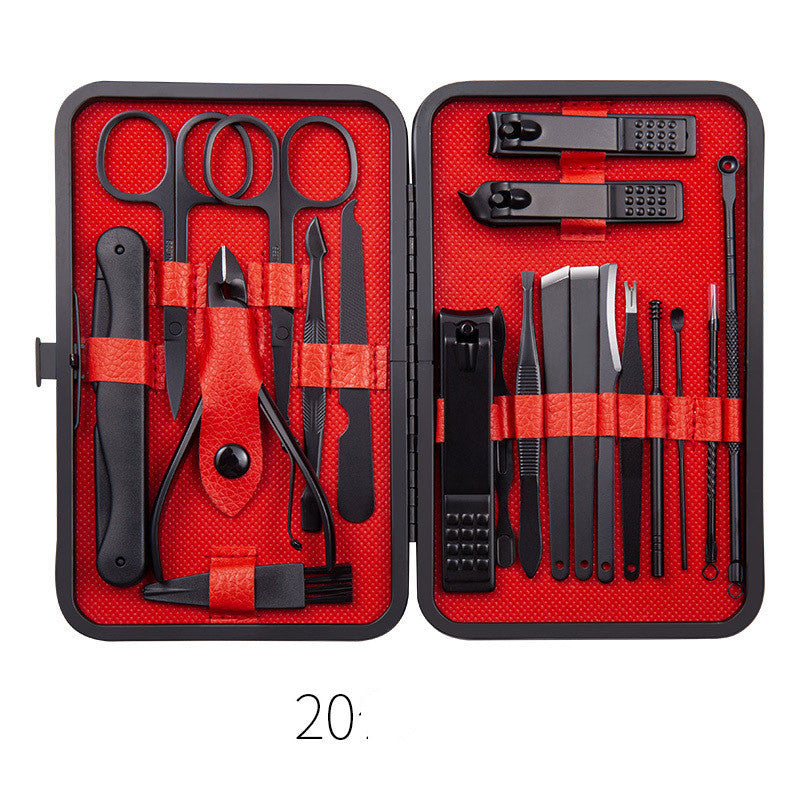 Professional Nail Care Set: Scissors, Clippers, Pliers, Knife