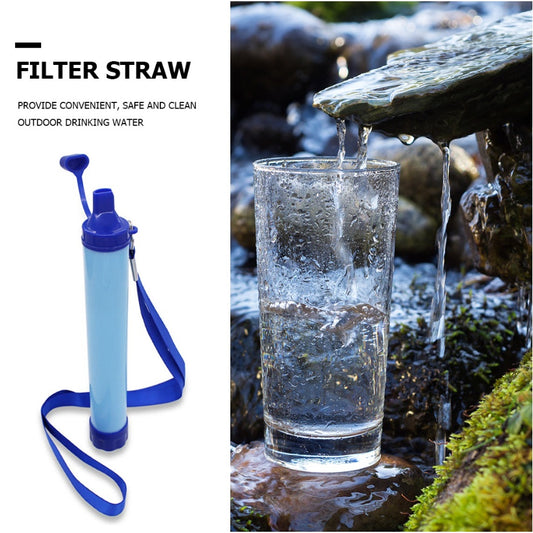 Portable Water Filter Straw for Hiking and Camping