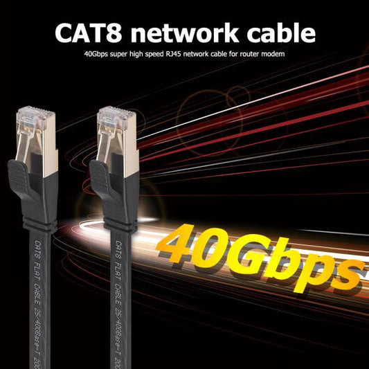 Cat8 Ethernet Cable: 40Gbps SFTP LAN Patch Cord