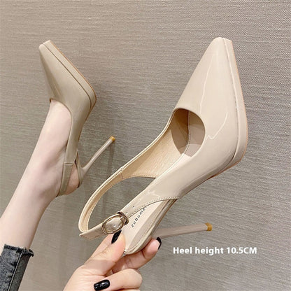 Sexy Pointed-Toe Stiletto Slingback Sandals