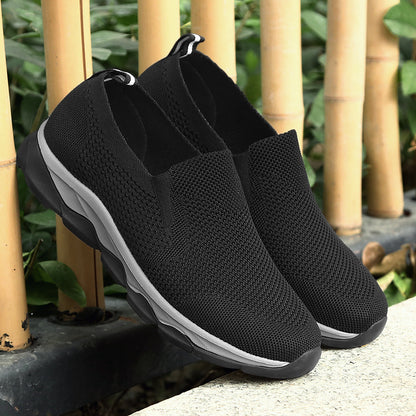 Mesh Breathable Casual Shoes for Middle-aged and Elderly