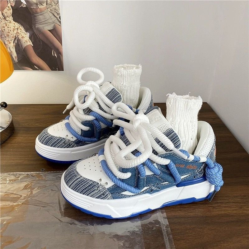 Korean Style Platform Dad Shoes