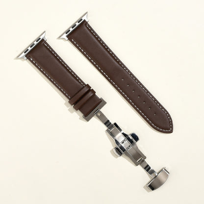 Men's Minimalist And Versatile Cowhide Strap