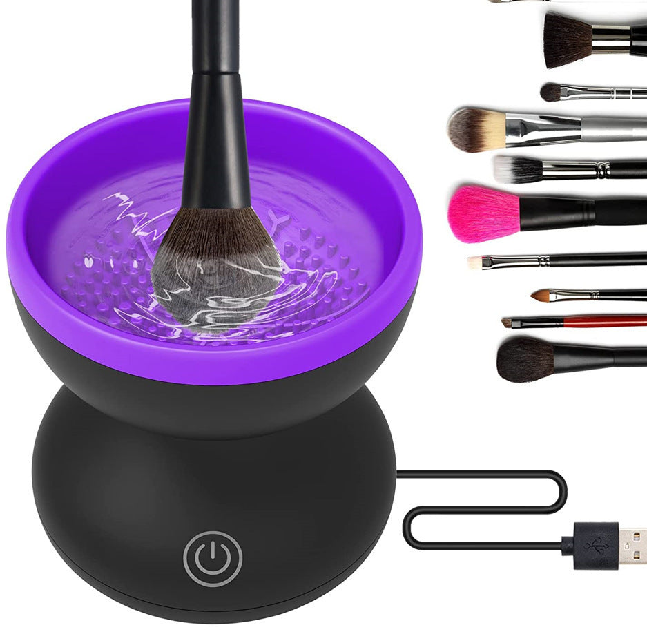 Portable Electric Makeup Brush Cleaner USB Powered