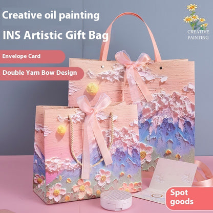 Yunshan Petals Beautiful Crayon Gift Handbag