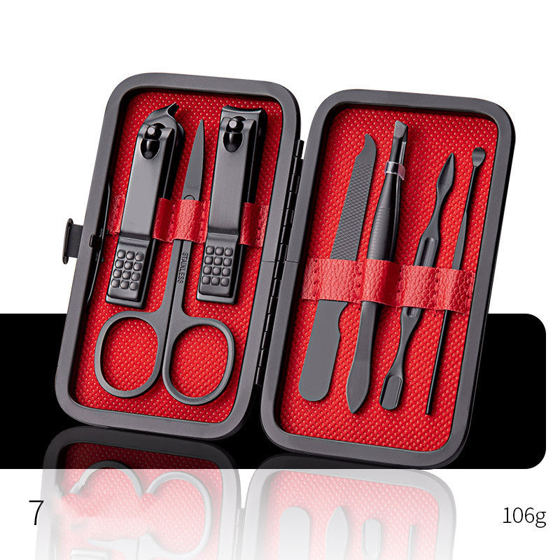 Professional Nail Care Set: Scissors, Clippers, Pliers, Knife