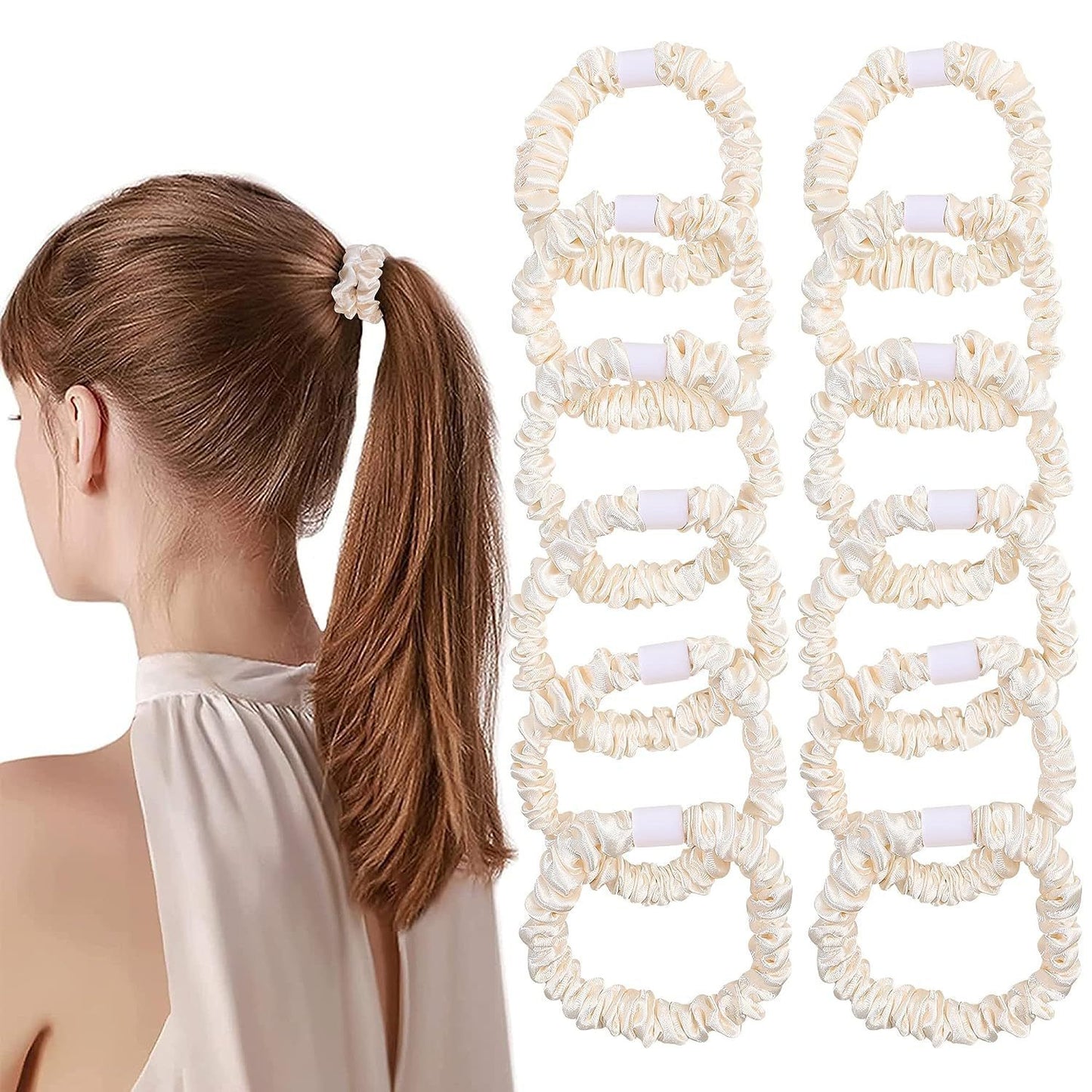 Black & White Seamless Hair Bands Basic Style