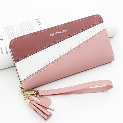 Simple Long Fashion Coin Purse Handbag