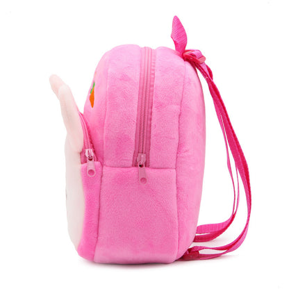 Cute Cartoon Animal Radish Rabbit Plush Backpack