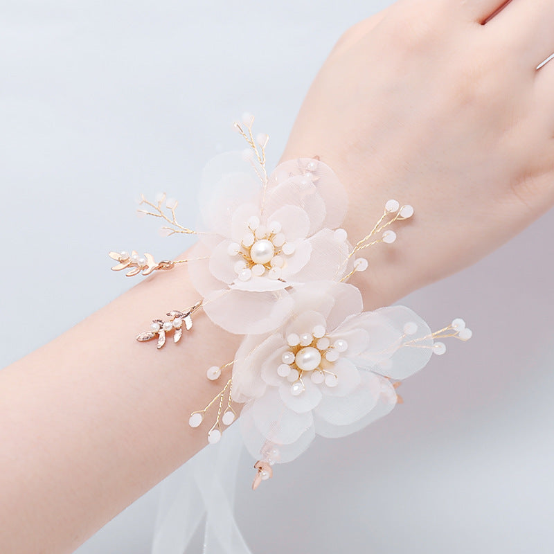 Super Fairy Sisters Children's Hand Flower Bracelet