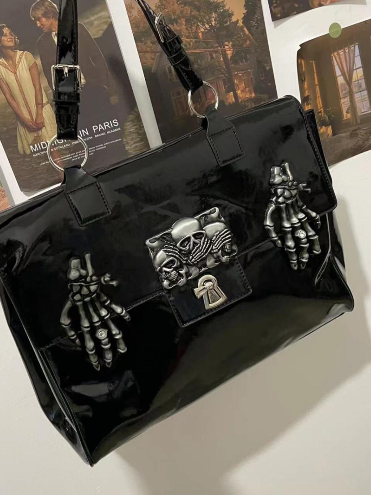 Hot Girl Patent Leather Handbag